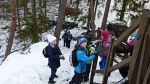 Novoroční výprava turistického kroužku na Mariinu skálu