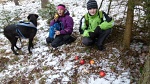 Novoroční výprava turistického kroužku na Mariinu skálu