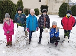 Sněhové juchání školních družin